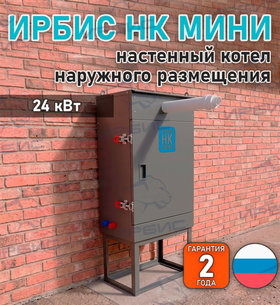 Настенный котел наружного размещения Ирбис НК 24 Мини